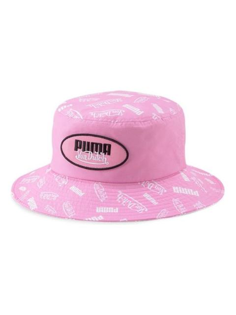 PUMA (WMNS) PUMA x Von Dutch Bucket Hat 'Pink Black' 022882-01