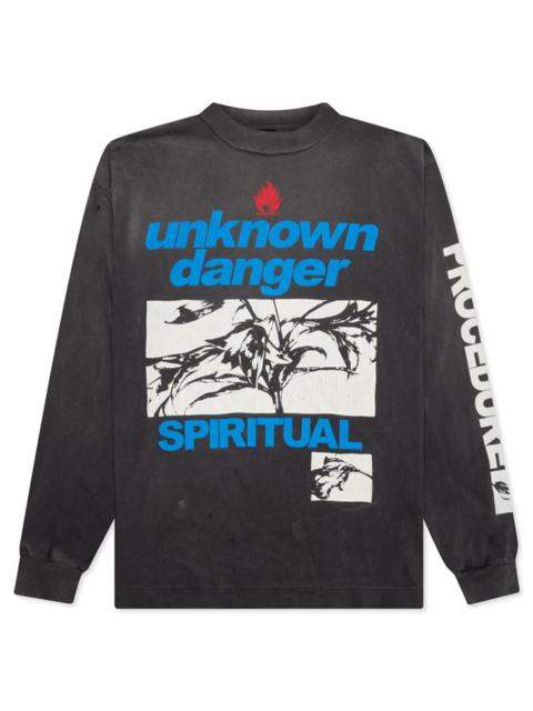 SAINT M×××××× graphic-print cotton T-shirt
