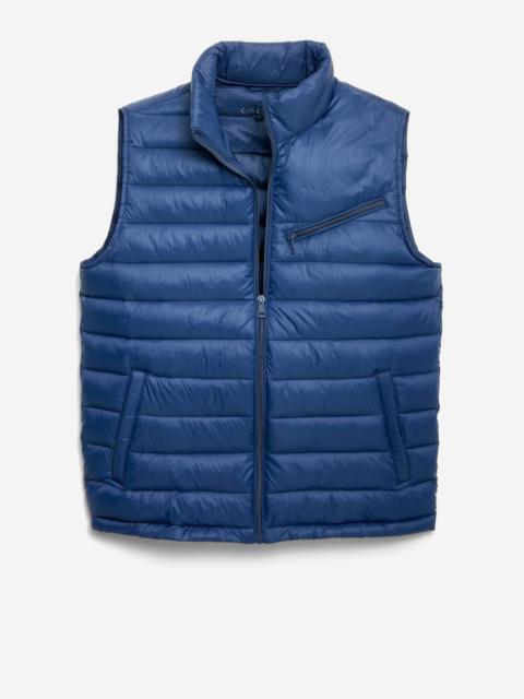 COLE HAAN Men's Zip Front Quilted Vest