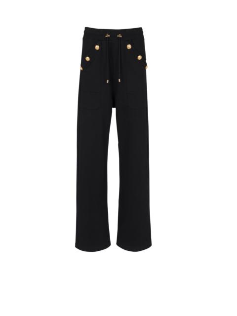 Balmain Loose-fitting jogging bottoms made from eco-responsible cotton
