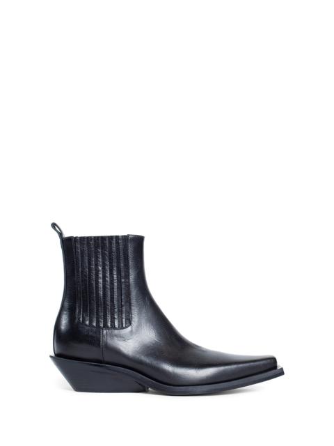 Harper-Pointy-Chelsea-Boots-In-Grained-Shiny-Calfskin