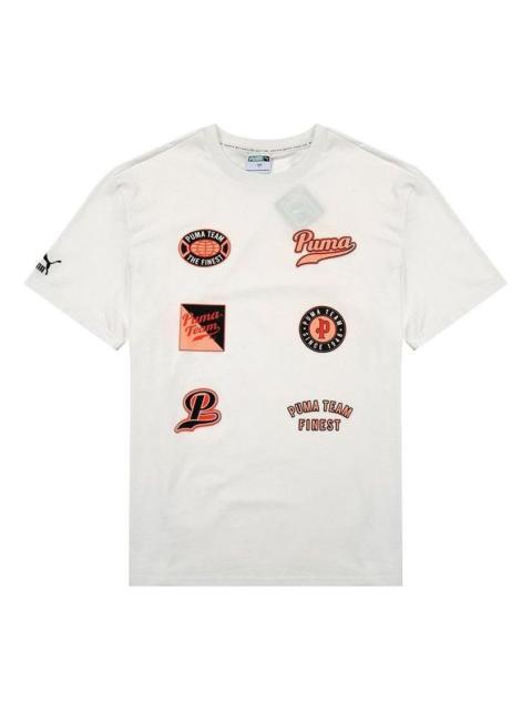 PUMA Team Statement Short Sleeve 'White' 536921-65