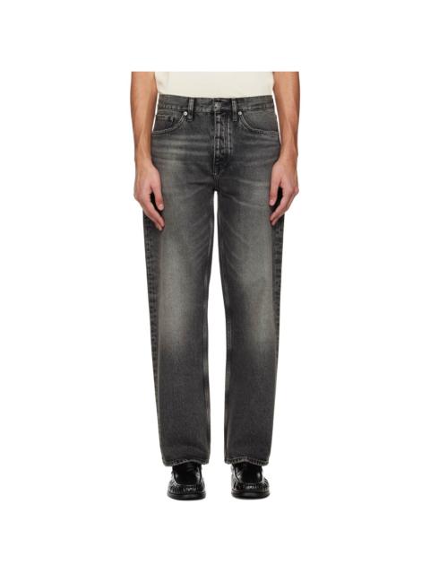 SUNFLOWER Black Loose Jeans