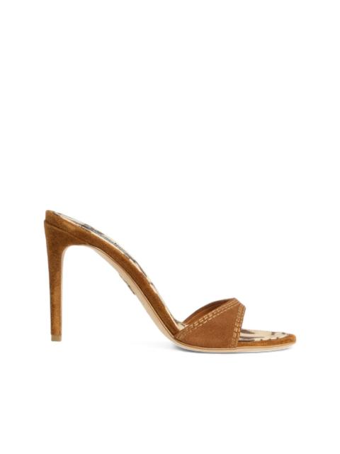 DSQUARED2 strappy twin mule sandals
