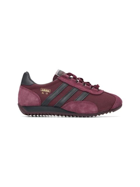 adidas Originals Burgundy SL 72 PT Sneakers