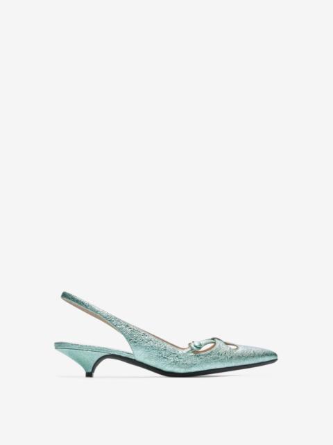 N°21 VOLCANO SLINGBACK PUMPS