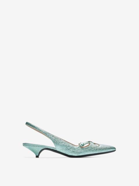 VOLCANO SLINGBACK PUMPS