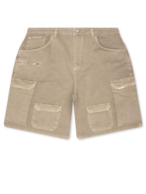 REPRESENT LOADED CARGO SHORT - BEIGE