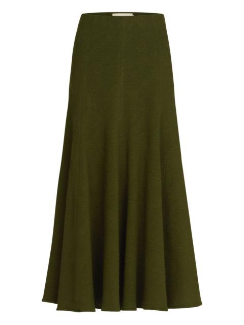 SILVIA TCHERASSI Gilda flared midi skirt