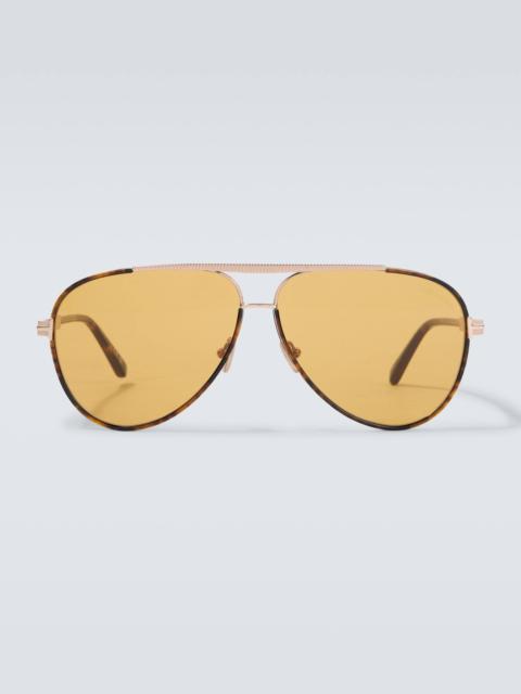 TOM FORD Rupert-02 aviator sunglasses