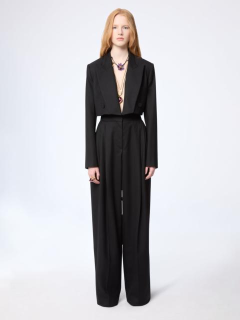 NINA RICCI Cropped Wool Blazer