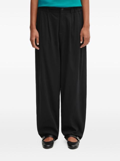 PANGAIA pleated trousers