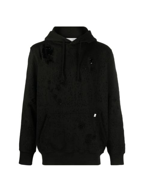 1017 ALYX 9SM distressed-effect cotton hoodie