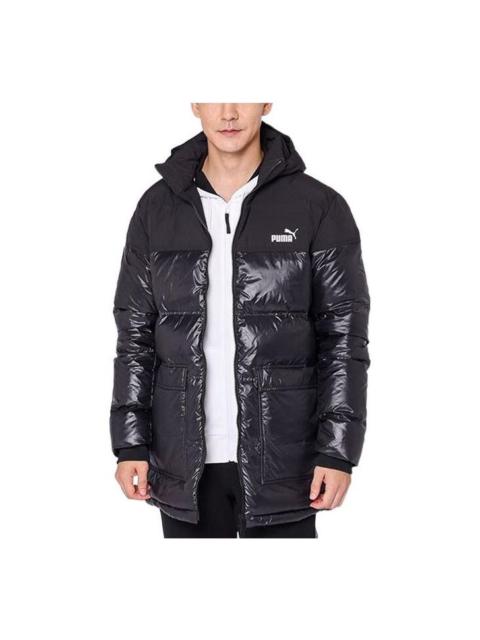 PUMA 사이트맵 로고 다운 재킷 '블랙' 534508-01