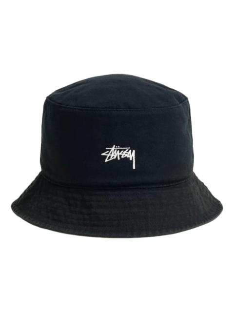 Stüssy Stussy Reversible Stock Bucket Hat 'Black Olive' 1321250-BLOL