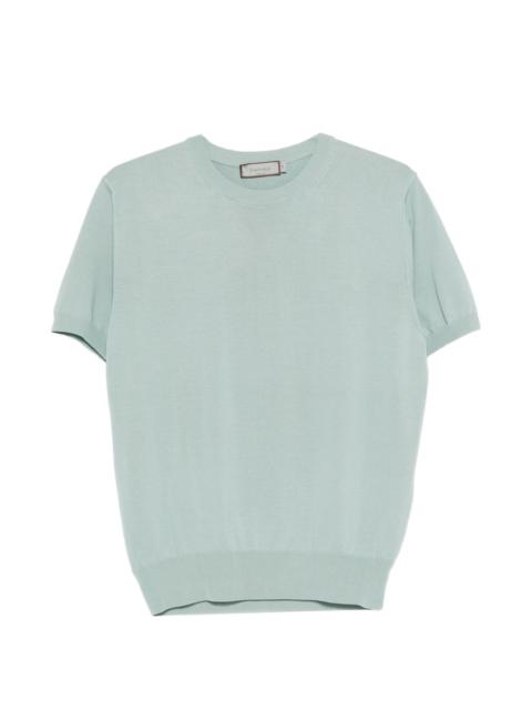 Canali short-sleeve knitted T-shirt