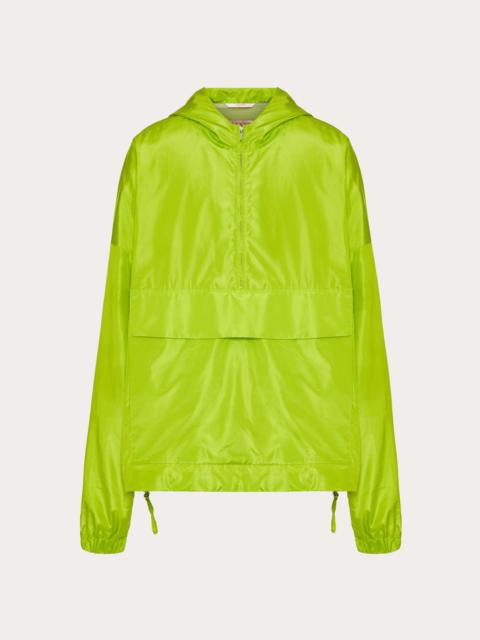 Valentino WASHED TAFFETA ANORAK