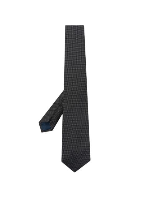 Polo Ralph Lauren polka-dot embroidered silk tie
