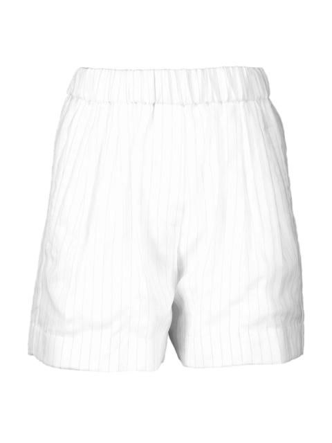 Brunello Cucinelli Striped Cotton Bermuda Shorts