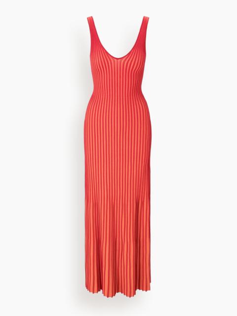 STAUD Claretta Dress in Sunburst