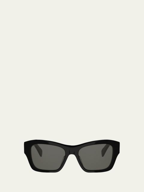 CELINE Triomphe 15 Acetate Cat-Eye Sunglasses