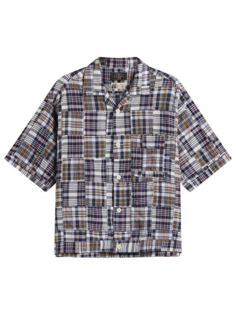 BEAMS PLUS Beams Plus Patchwork Madras Cabana Shirt