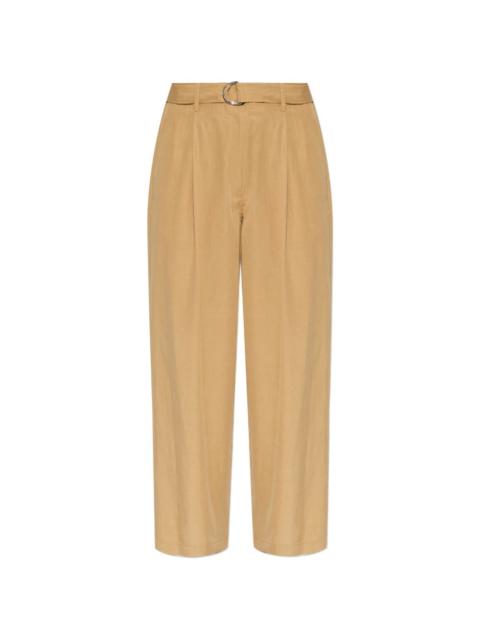 Paul Smith belted pleated trousers