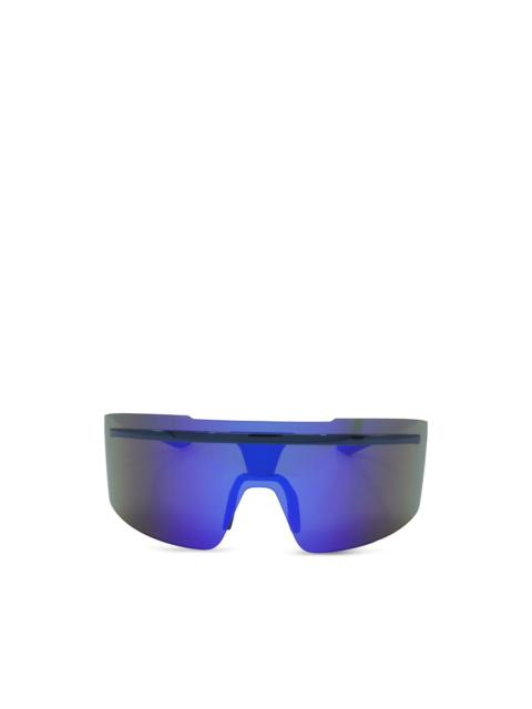 Nike geometric-frame sunglasses