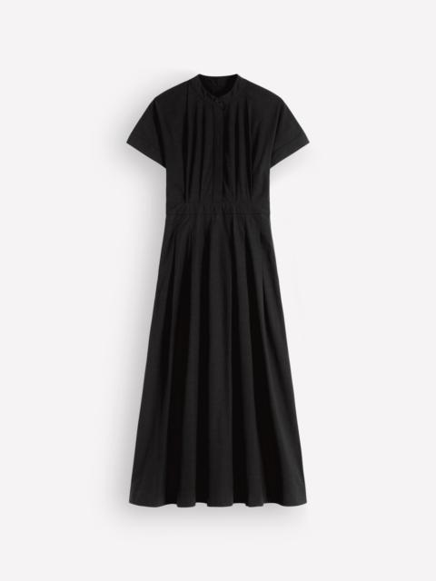 BODEN Grown On Sleeve Midi Dress-Black
