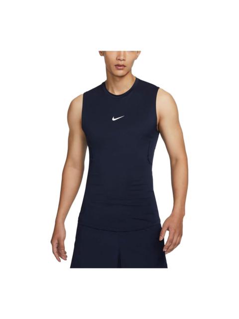 Nike Nike Pro Dri-FIT Tight Sleeveless Fitness Top 'Black' FB7915-451