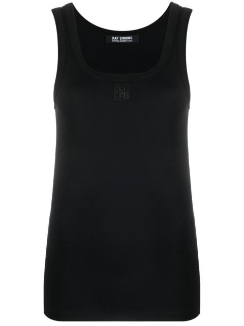 Raf Simons scoop-neck sleeveless top