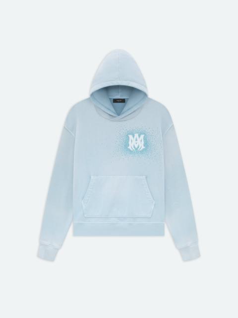 AMIRI CRYSTAL BURST HOODIE- Ashley Blue