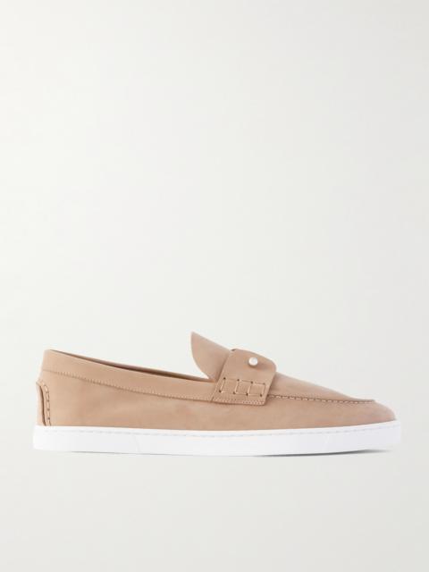 Christian Louboutin Chambeliboat Nubuck Loafers