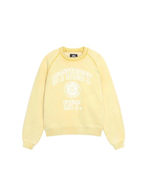 Stüssy Stussy Overlock Varsity Raglan Crew Honey