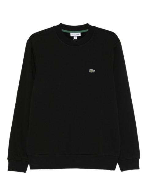 LACOSTE logo-detail crew-neck sweatshirt
