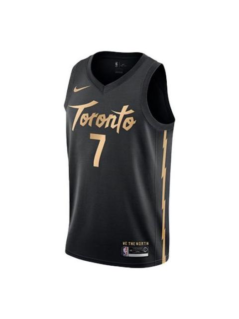 Nike 나이키 NBA Retro 농구 저지/가장 SW 팬 판 토론토 레이터 아니오 7 까만 AV4674-011