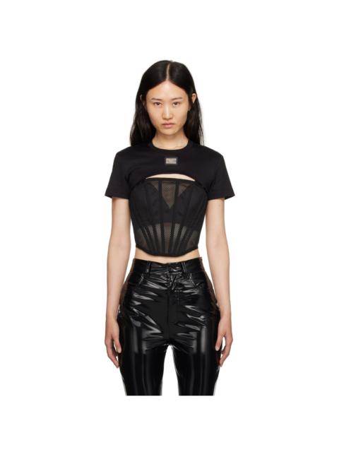 Dolce & Gabbana Black Cutout T-Shirt