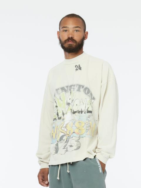 RIVINGTON roi Rebis FIN DU MONDE L/S TEE - VINTAGE WHITE