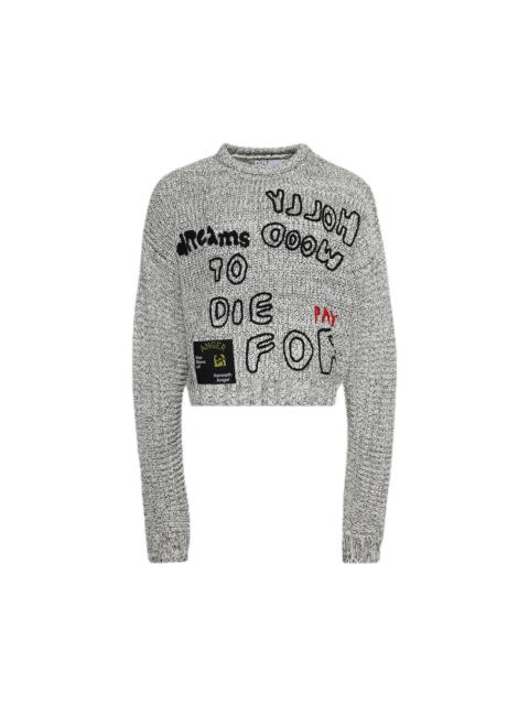 Paly Paly 'To Die For' Knit Sweater (Gray)