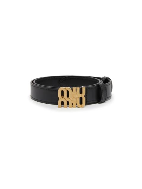 Miu Miu Belt with logo buckle