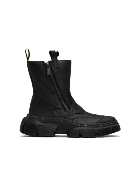 Dr. Martens Black DMXL Rigger Leather Boots