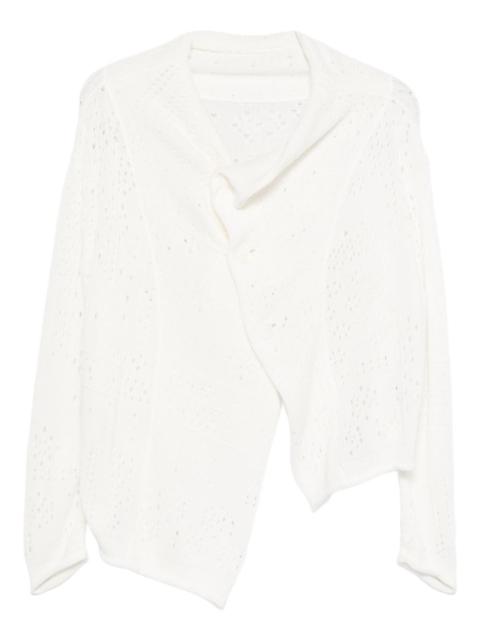 Y's asymmetric knitwear