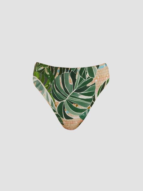 FARM RIO Women's Mosaic High-Waisted Bikini Bottom - Multicolor