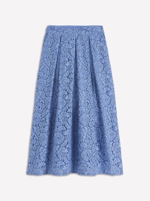 BODEN Verity Lace Skirt-Cornflower Blue