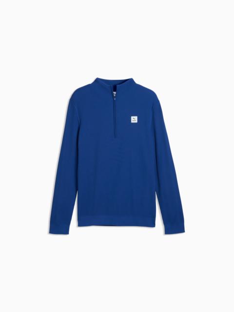 PUMA PUMA x SAYSKY Men's Half-Zip Long Sleeve Running Tee