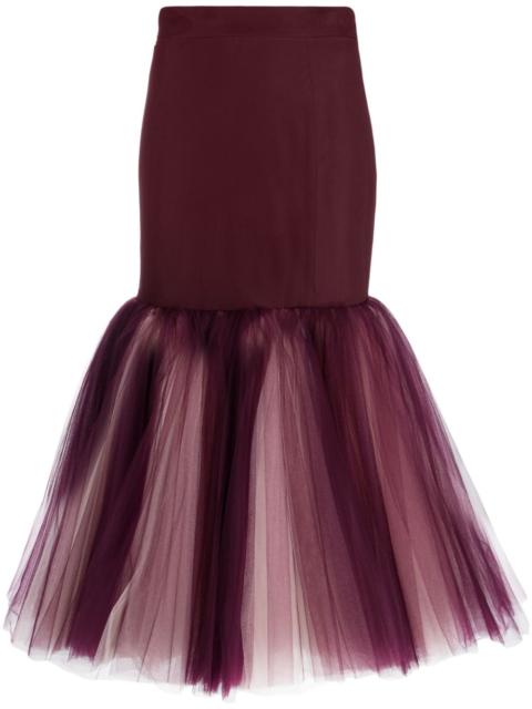 Moschino fishtail pencil midi skirt