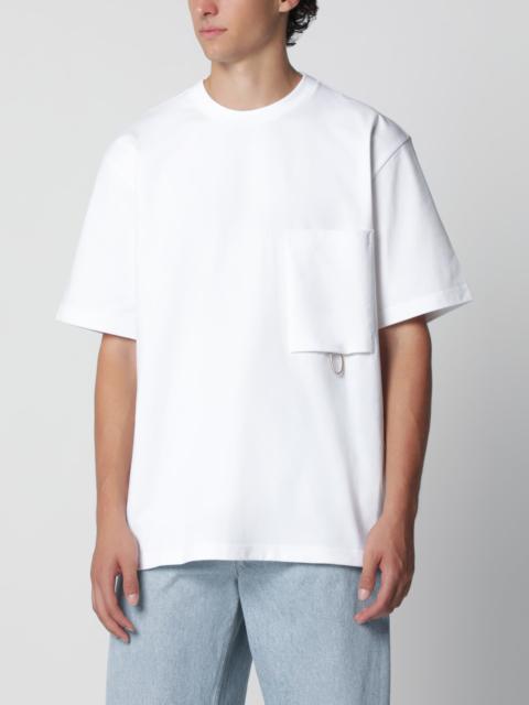 Bottega Veneta White cotton jersey T-shirt