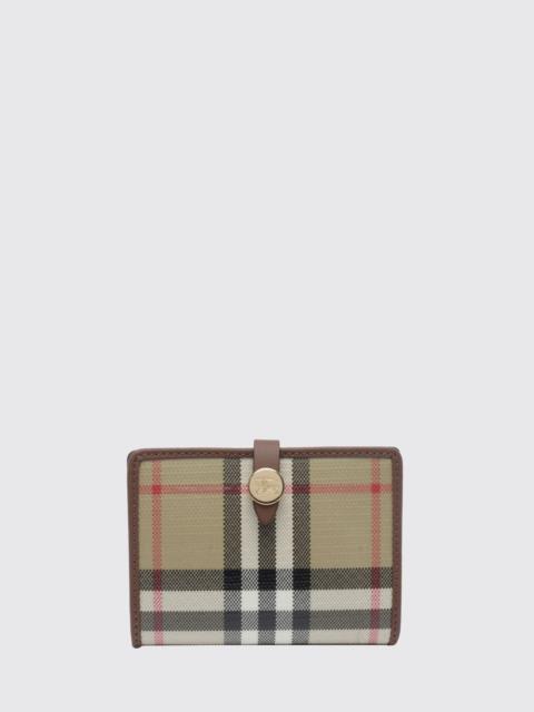 Burberry BURBERRY Wallet Woman color Beige