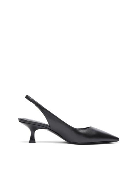 Naomi 35mm leather pumps