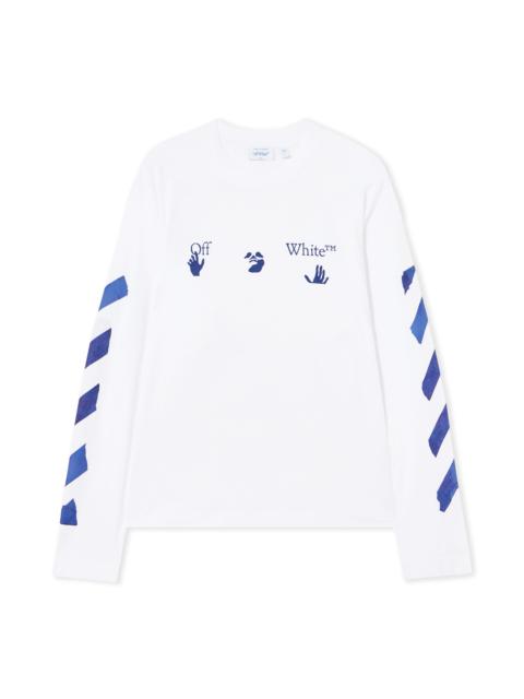 Off-White Bacco Arrow Skate Long Sleeve T-Shirt